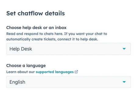 create chatbots that speak multiple languages with hubspot